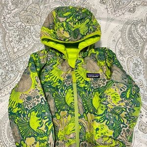 Patagonia reversible down winter jacket 3T